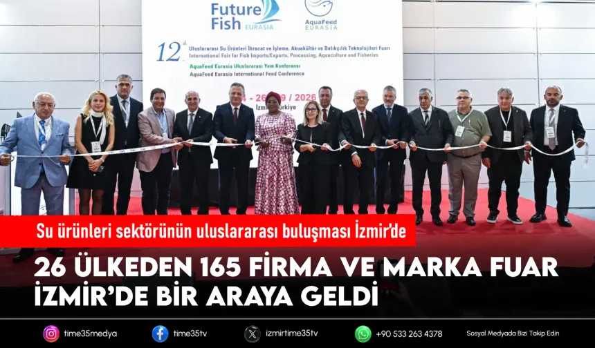 Su ürünleri sektörü Future Fish Eurasia’da buluştu