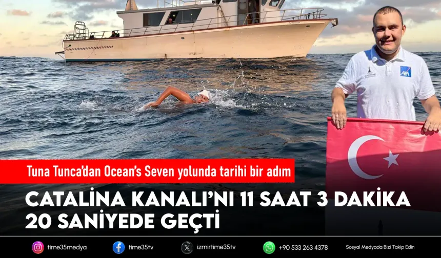 İzmirli Tuna büyük hedefine adım adım yaklaşıyor