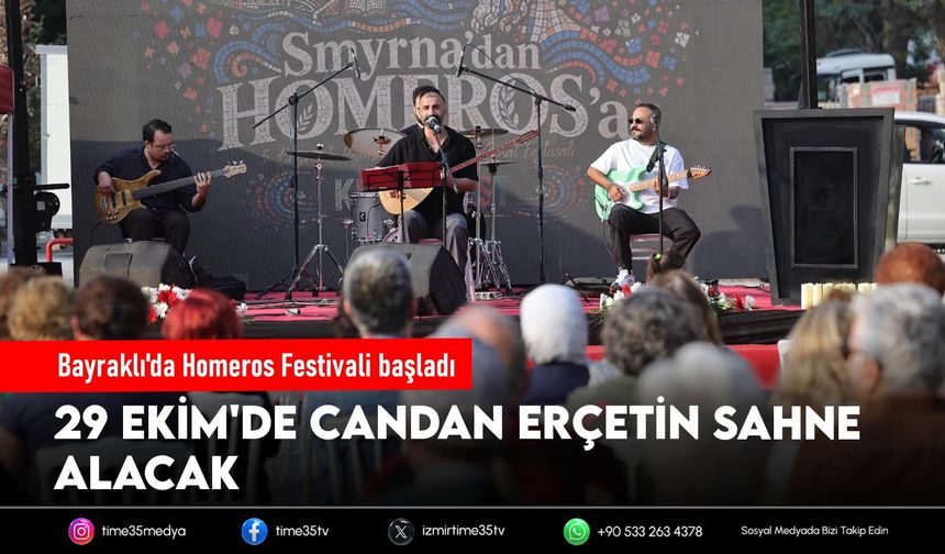 Bayraklı'da Homeros Festivali başladı