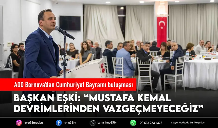 ADD Bornova’dan Cumhuriyet Bayramı buluşması