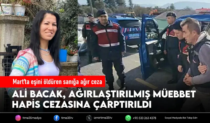 8 Mart’ta eşini öldürmüştü: Cezası belli oldu