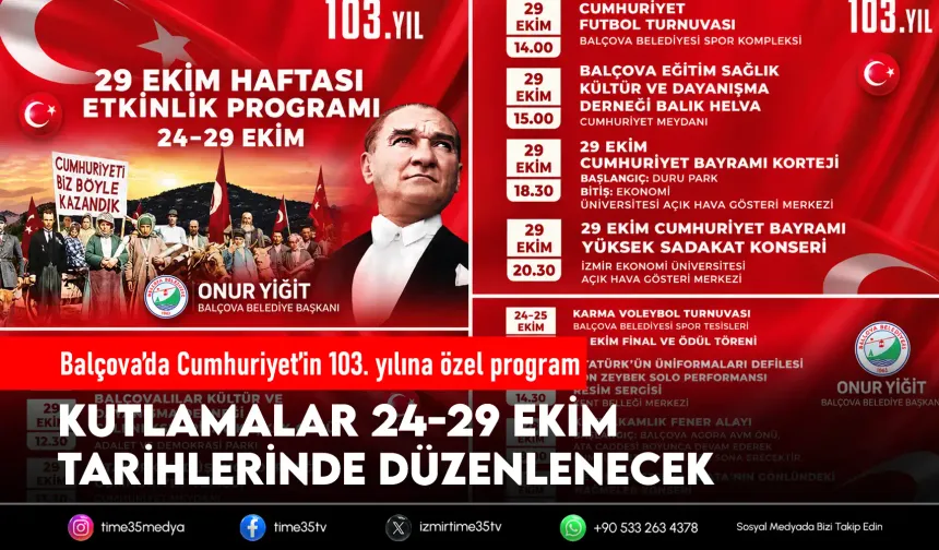 Balçova’da Cumhuriyet Bayramı sokaklara taşacak!