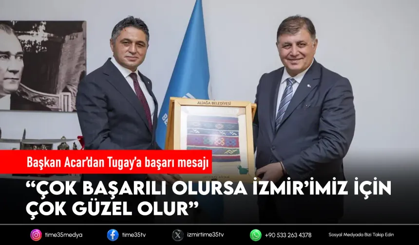 Serkan Acar’dan Cemil Tugay’a başarı mesajı