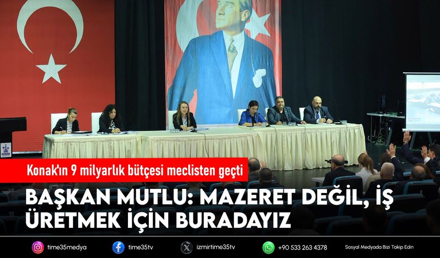 Konak'ın 9 milyarlık bütçesi meclisten geçti