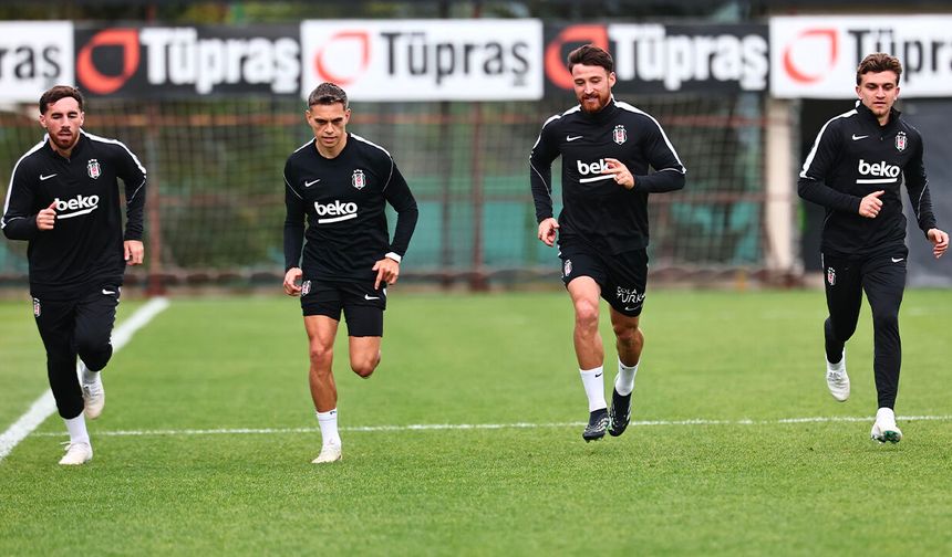 Beşiktaş, Hoffenheim maçının hazırlıklarına başladı
