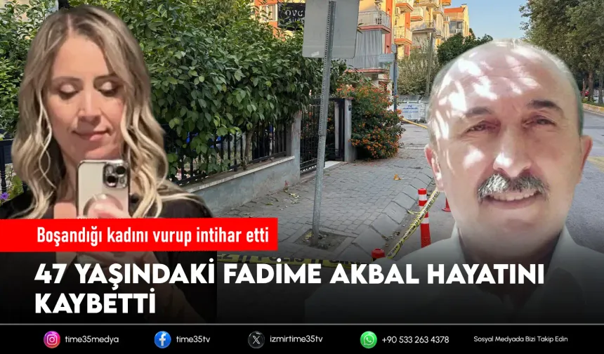 Eski eşini tabancayla öldürüp, kendi yaşamına son verdi