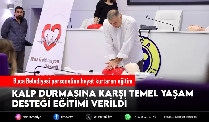 Buca’da hayat kurtaran eğitim
