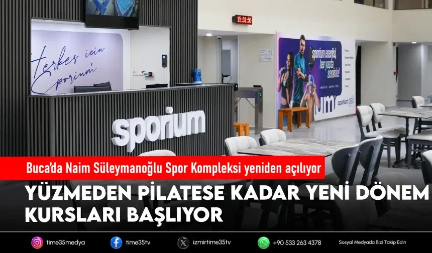 Buca Sporium’da yeni dönem kayıtları için geri sayım
