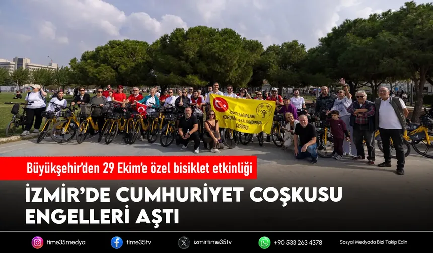 Büyükşehir’den 29 Ekim’e özel bisiklet etkinliği