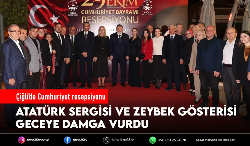 Çiğli’de Cumhuriyet’in 103. yılı coşkuyla kutlandı