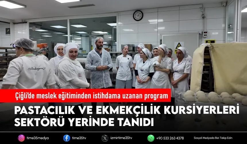 Çiğli'de istihdam garantili eğitim