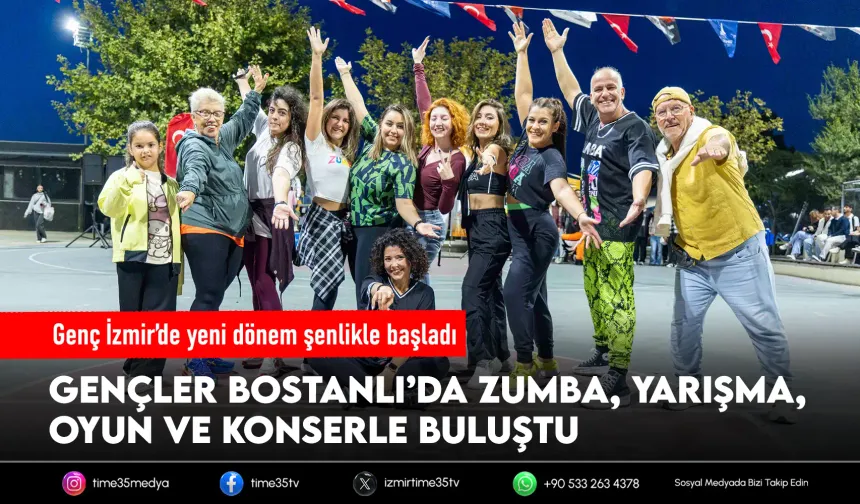 Gençlik Şenliği, gençlerin enerjisini İzmir’e yayıyor