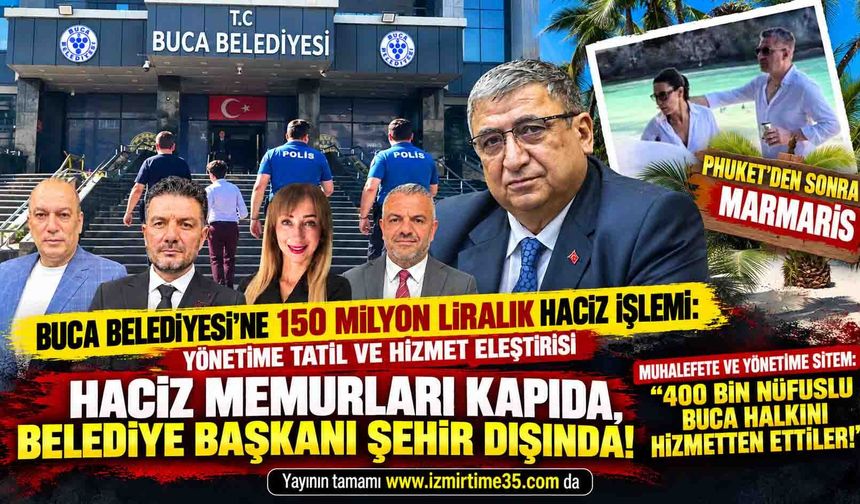 Haciz Memurları Kapıda, Başkanlar tatilde Phuket’ten Sonra Marmaris