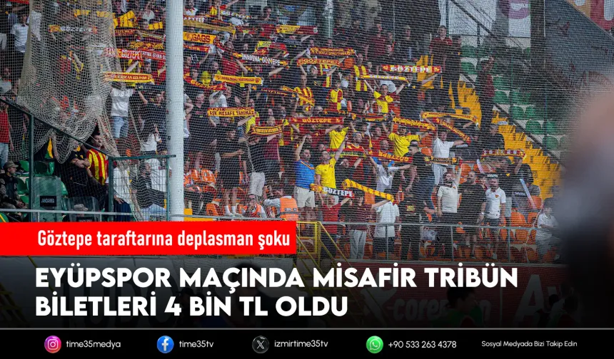 Göztepe’den 4 bin TL’lik deplasman biletine tepki