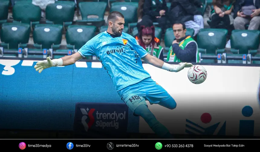 Göztepe'de kale Arda ile emin ellerde