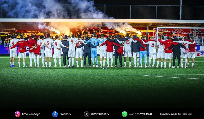 Göztepe üzgün ama gururlu