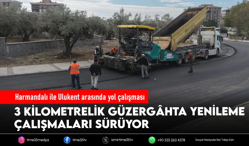 Ataşehir ve Harmandalı’da yollar yenileniyor