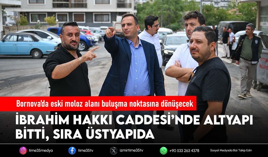 Bornova’da eski moloz alanı buluşma noktasına dönüşecek
