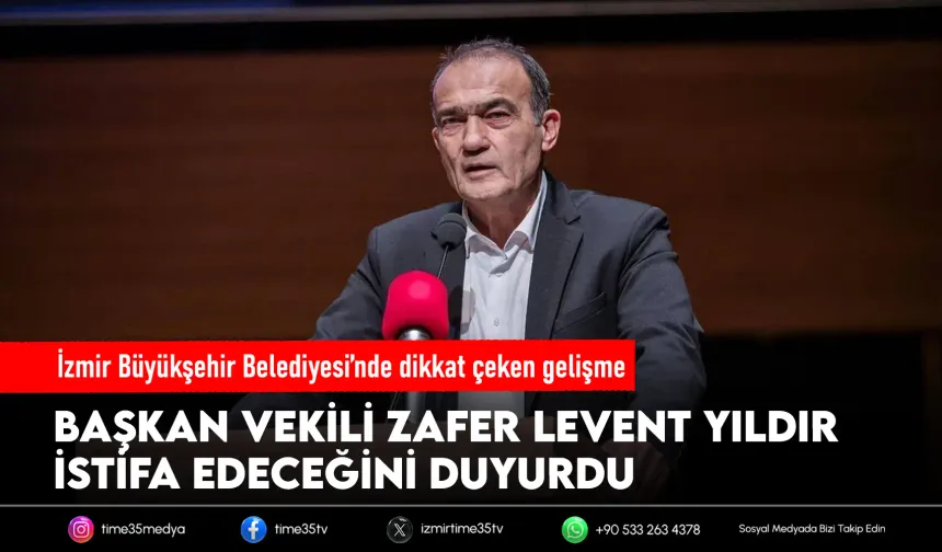 İzmir Büyükşehir’de kritik istifa: Yıldır görevini bırakıyor