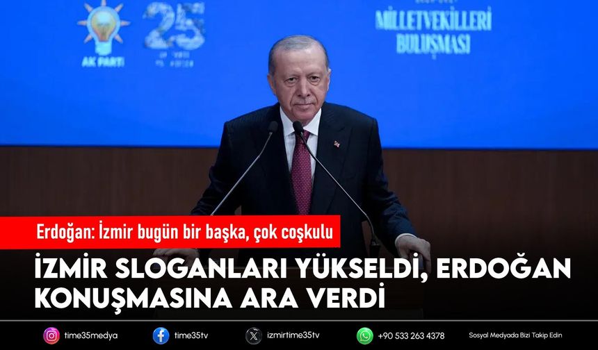 Erdoğan’dan Cemil Tugay mesajı: İzmir bugün bir başka