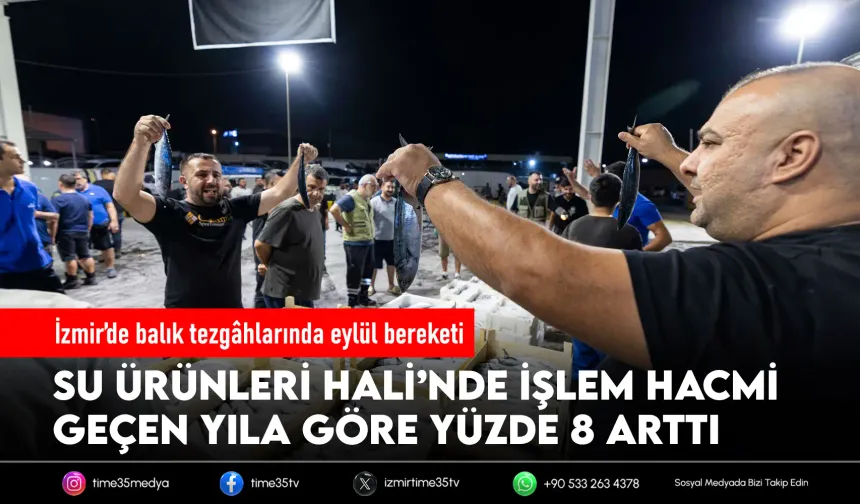 Balık halinde ilk ayda işlem hacmi 9 bin tonu aştı