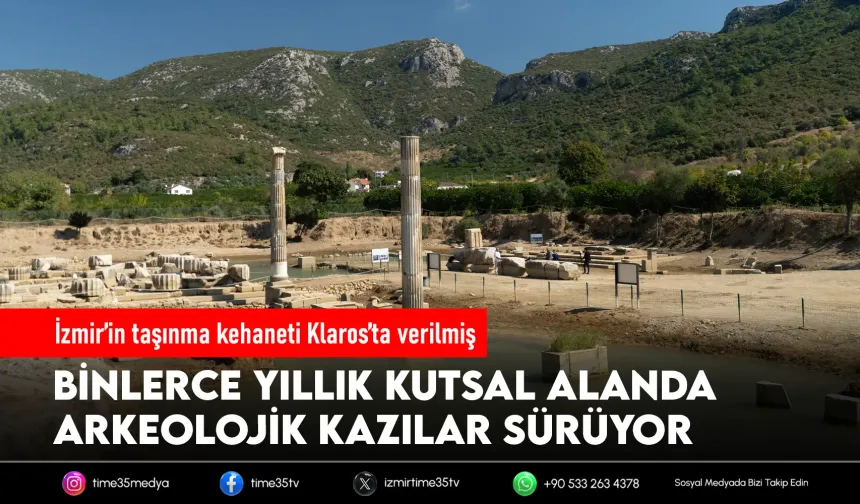 İzmir’in kaderini değiştiren kehanet Klaros’tan çıktı