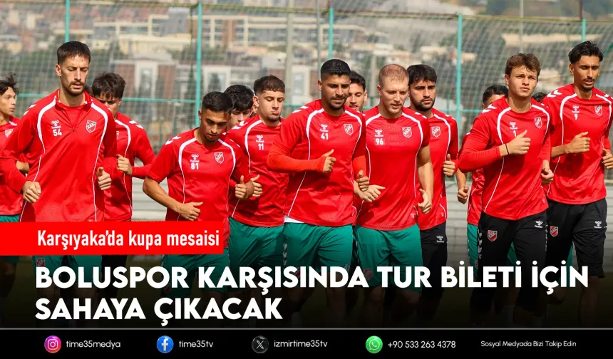 Karşıyaka gençlerle Boluspor'a konuk