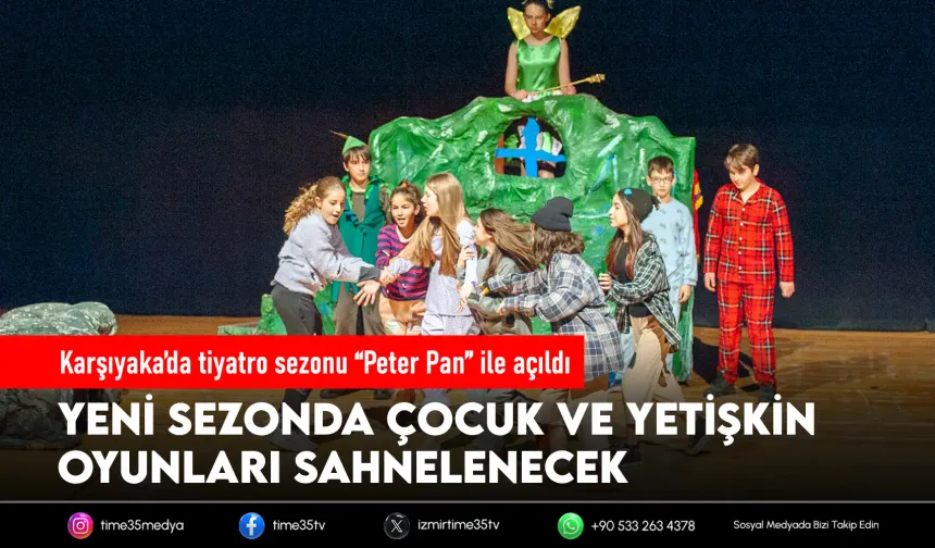 Karşıyaka Belediye Tiyatrosu perde açtı!