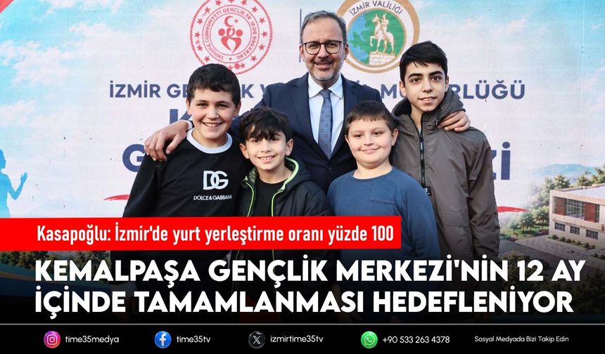 Kasapoğlu: İzmir'de yurt yerleştirme oranı yüzde 100