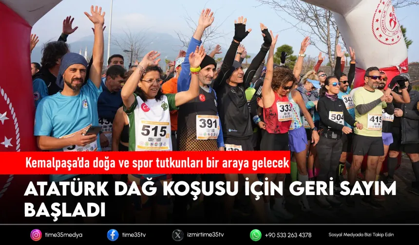 Atatürk Dağ Koşusu için geri sayım başladı