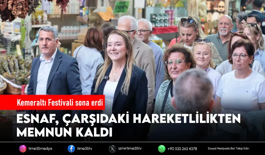 Kemeraltı Festivali esnafın yüzünü güldürdü