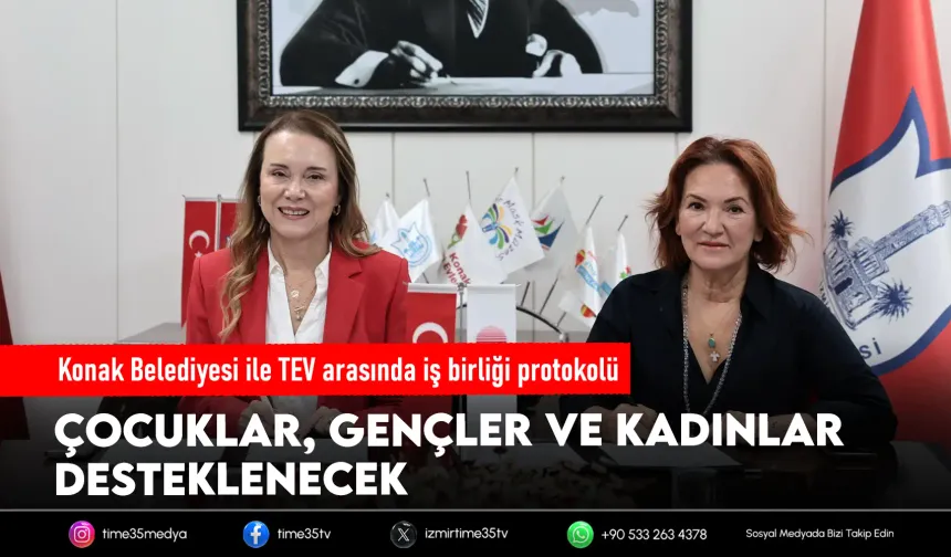 Konak Belediyesi ve TEV’den eğitime destek