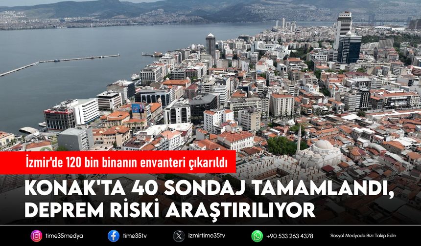 İzmir'de 120 bin binanın envanteri çıkarıldı