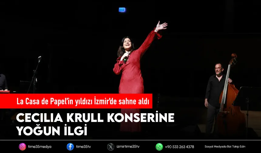 La Casa de Papel’in sesi İzmir’de büyüledi