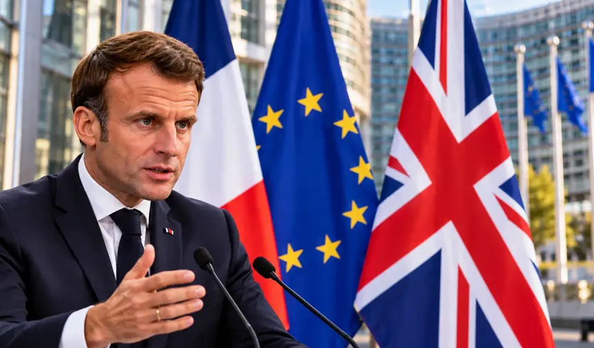 Macron'dan İngiltere’ye çağrı: AB'ye dönün