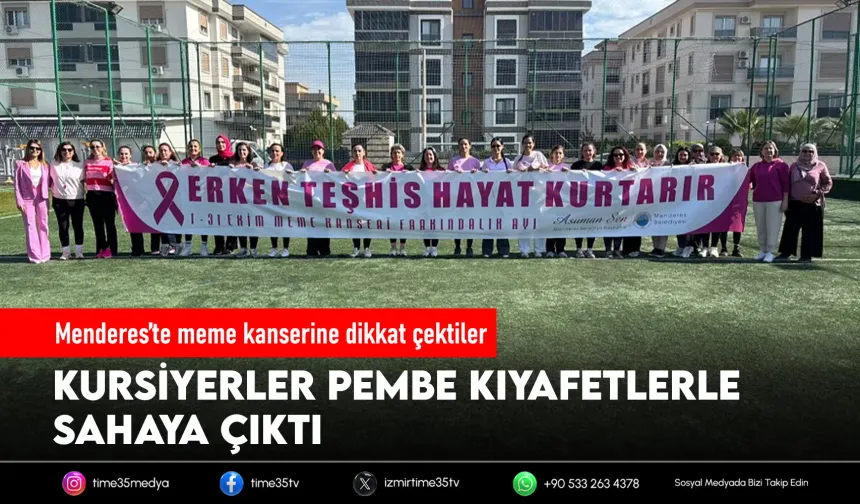 Menderes’te meme kanserine dikkat çekildi
