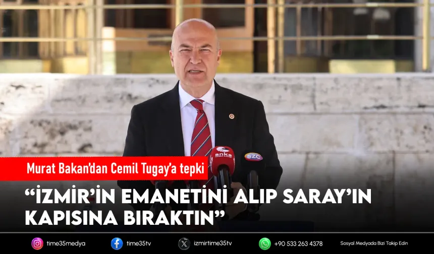 Bakan’dan Tugay’a istifa çağrısı: “Sözünün arkasında dur”