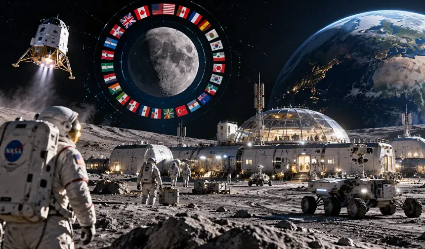 NASA'dan 76 ülkeye Ay üssüne katılım çağrısı