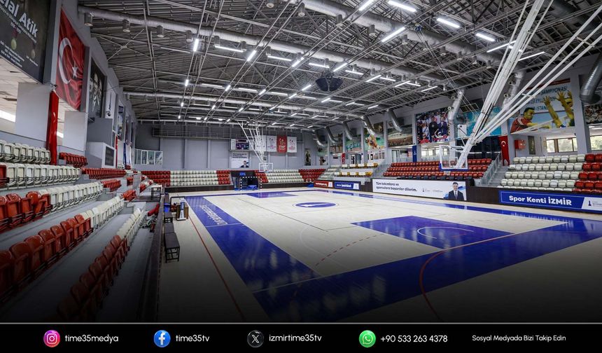 Celal Atik Spor Salonu baştan aşağı yenilendi