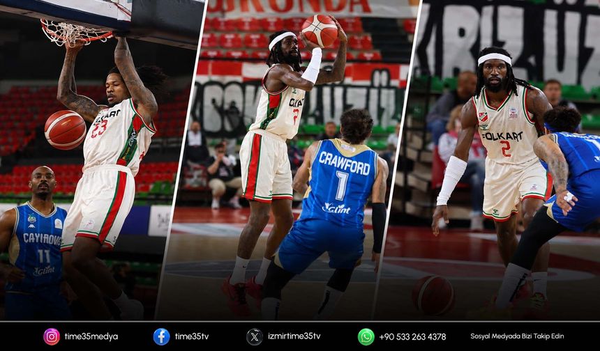 Karşıyaka evinde Çayırova'yı 95-79 mağlup etti