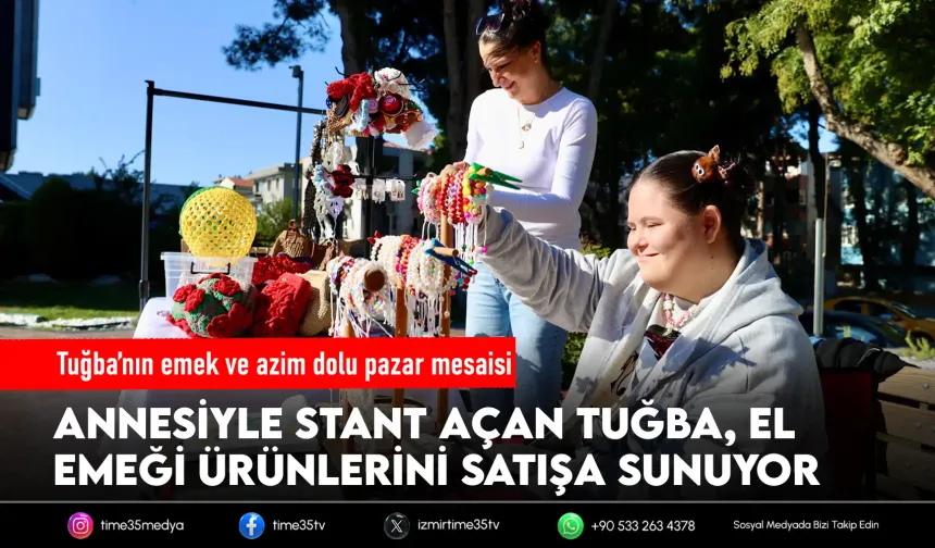 Buca El Emeği Pazarı’nda engelleri yıkan tezgâh