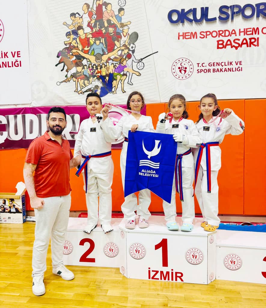 İzmir Taekwondo Müsabakalarında Aliağa’dan 20 Madalya Sevinci (2)