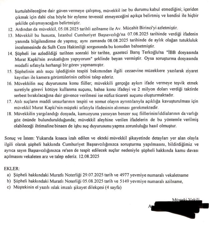 Ozgur Ozel Mucahit Birinci Dosyasini Acikladi Belge Paylasti 1