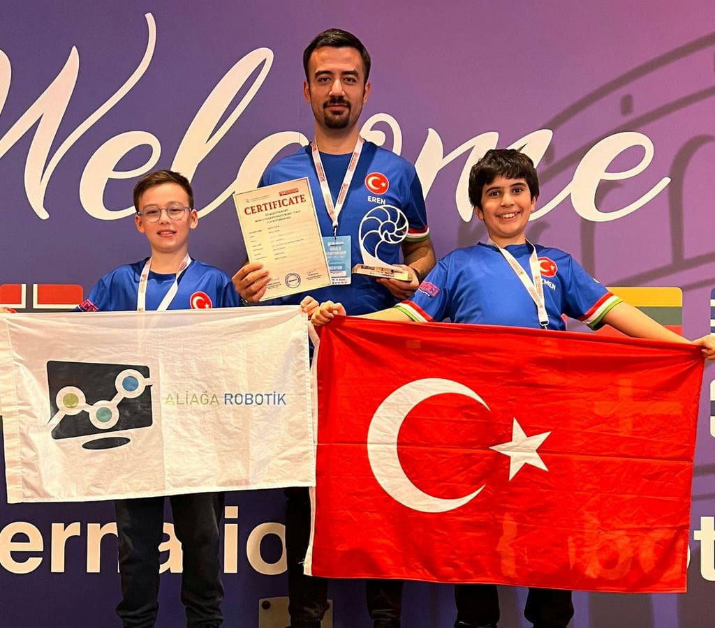 2 Fibonacci Robot Olimpiyatlarında Aliağa’dan 3 Dünya Birincisi (1)