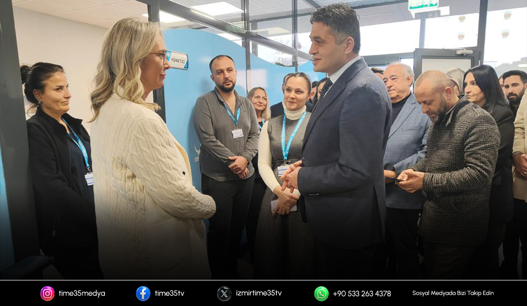 AK Partili Çankırı ve Başkan Acar Aliağa’da sahaya indi