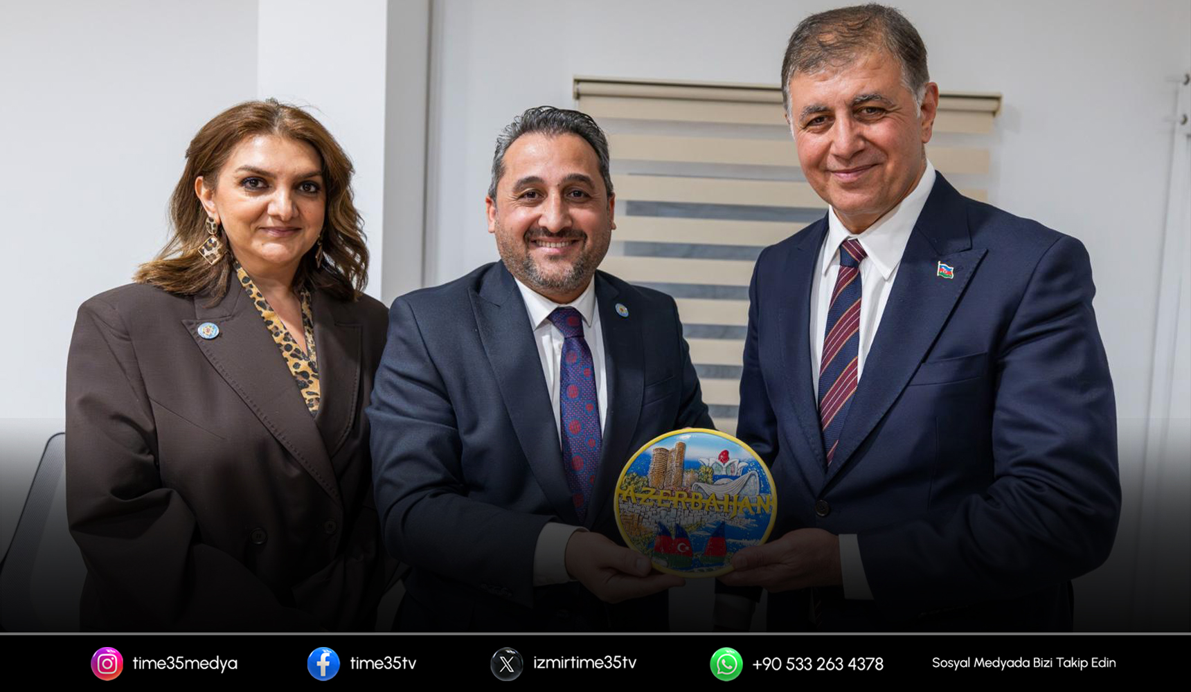 Bakü–İzmir kardeşliği 40’ıncı yılında güçleniyor