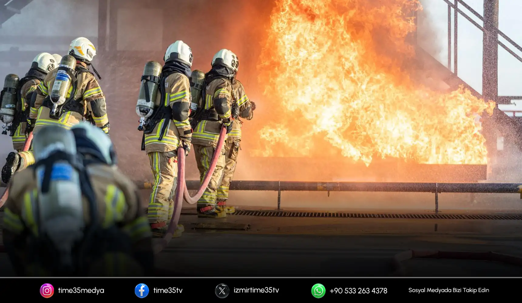 İzmir İtfaiyesi güçleniyor: 100 yeni personel alınacak