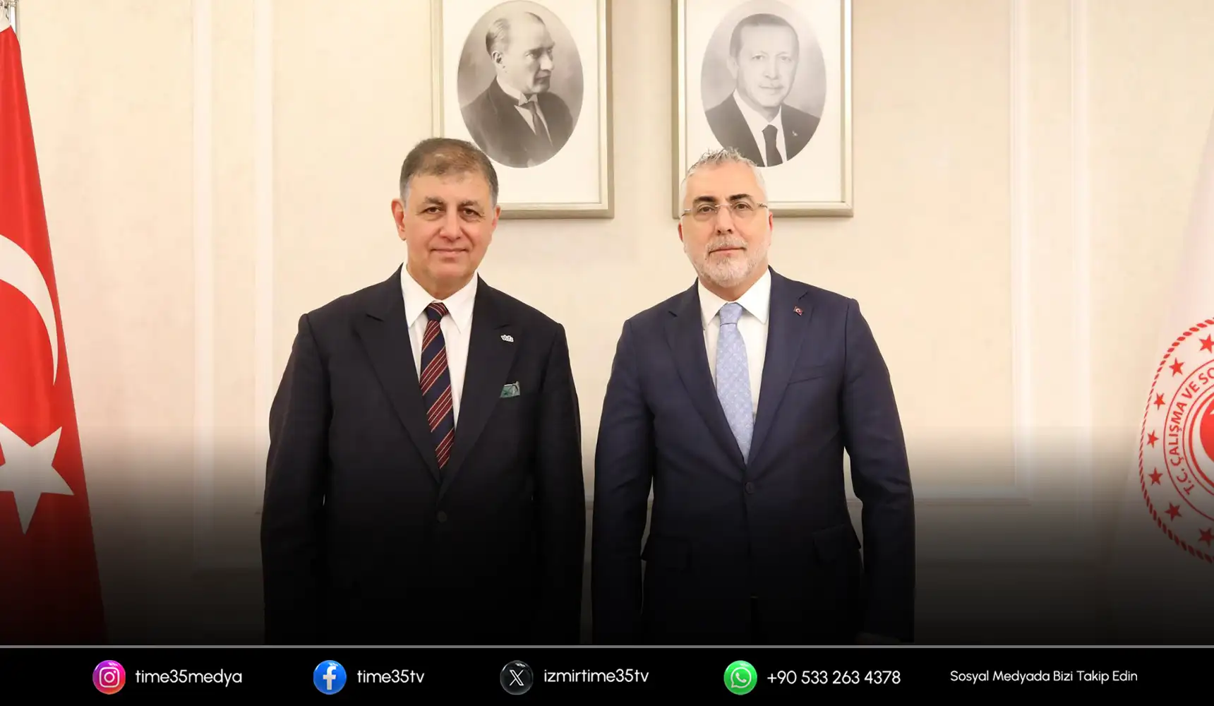 Cemil Tugay'dan Bakan Işıkhan'a ziyaret!