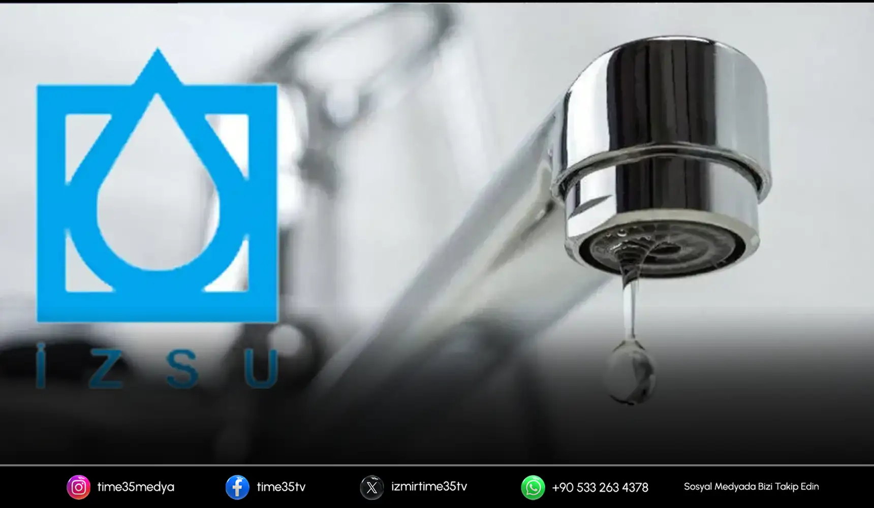 İZSU duyurdu: Dört ilçede su kesintisi