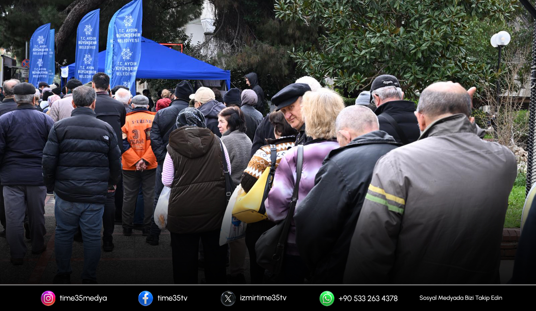 Aydın'da deprem şehitleri için binlerce kişilik hayır